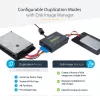 StarTech.com SATDUP11IMG – autonominis 1:1 SATA HDD/SSD kopijavimo įrenginys su disko atvaizdų tvarkykle