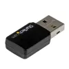 StarTech.com USB 2.0 AC600 Mini Dual Juostinis Belaidis-AC Tinklo Adapteris - 1T1R 802.11ac WiFi Adapteris