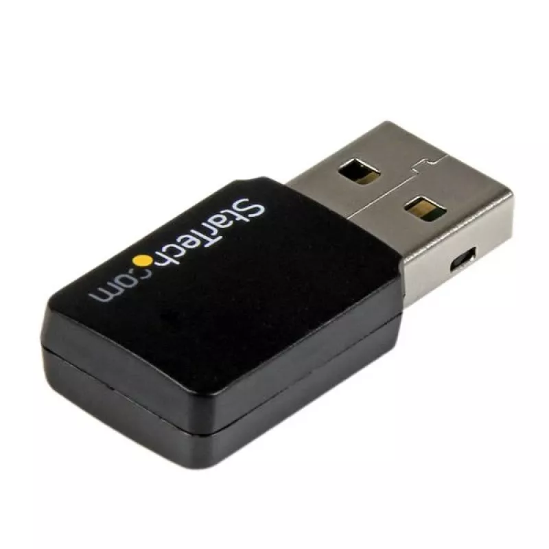 StarTech.com USB 2.0 AC600 Mini Dual Juostinis Belaidis-AC Tinklo Adapteris - 1T1R 802.11ac WiFi Adapteris