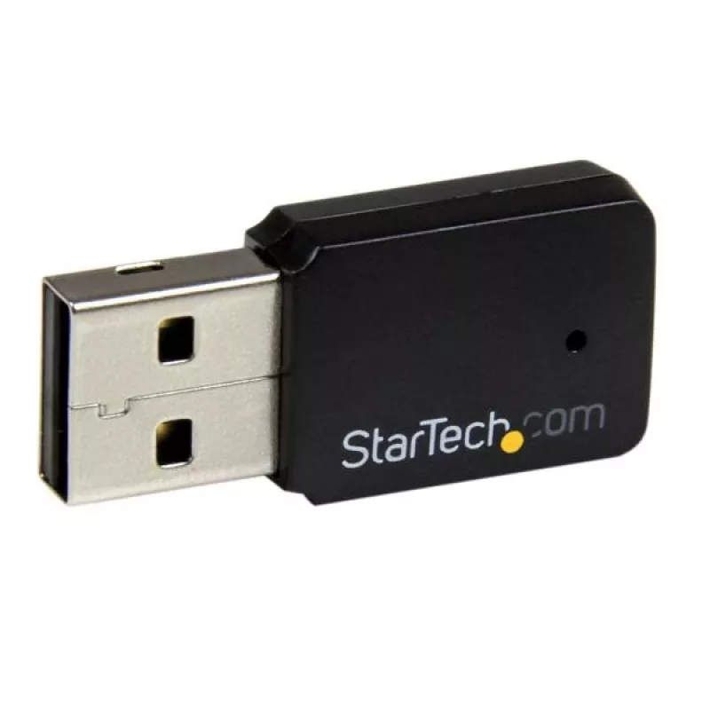 StarTech.com USB 2.0 AC600 Mini Dual Juostinis Belaidis-AC Tinklo Adapteris - 1T1R 802.11ac WiFi Adapteris