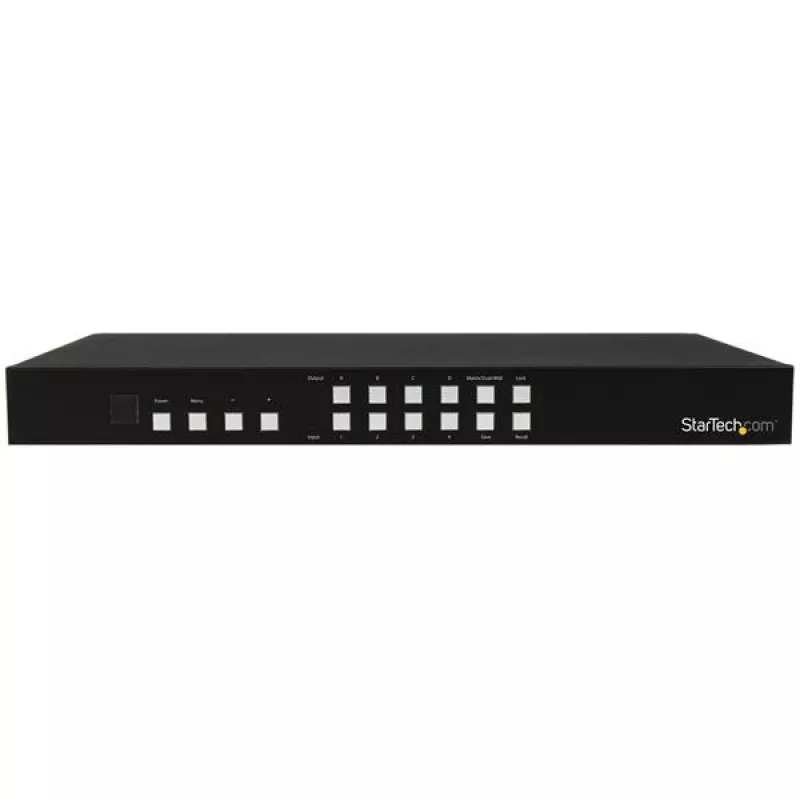 StarTech.com VS424HDPIP 4x4 HDMI matricinis jungiklis su Picture-and-Picture multiviewer arba vaizdo siena