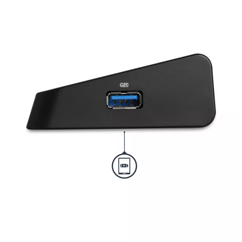 StarTech.com USB 3.0 dokavimo stotelė dviem monitoriams su HDMI ir 4K DisplayPort - USB 3.0 į 4x USB-A, Ethernet, HDMI ir DP - universali USB Type A nešiojamojo kompiuterio dokavimo stotelė, skirta Mac ir Windows