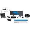 StarTech.com USB 3.0 dokavimo stotelė dviem monitoriams su HDMI ir 4K DisplayPort - USB 3.0 į 4x USB-A, Ethernet, HDMI ir DP - universali USB Type A nešiojamojo kompiuterio dokavimo stotelė, skirta Mac ir Windows