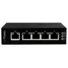 StarTech.com IES51000 5 prievadų nevaldomas pramoninis Gigabit Ethernet komutatorius – DIN bėgelio / sieninis montavimas