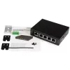 StarTech.com IES51000 5 prievadų nevaldomas pramoninis Gigabit Ethernet komutatorius – DIN bėgelio / sieninis montavimas