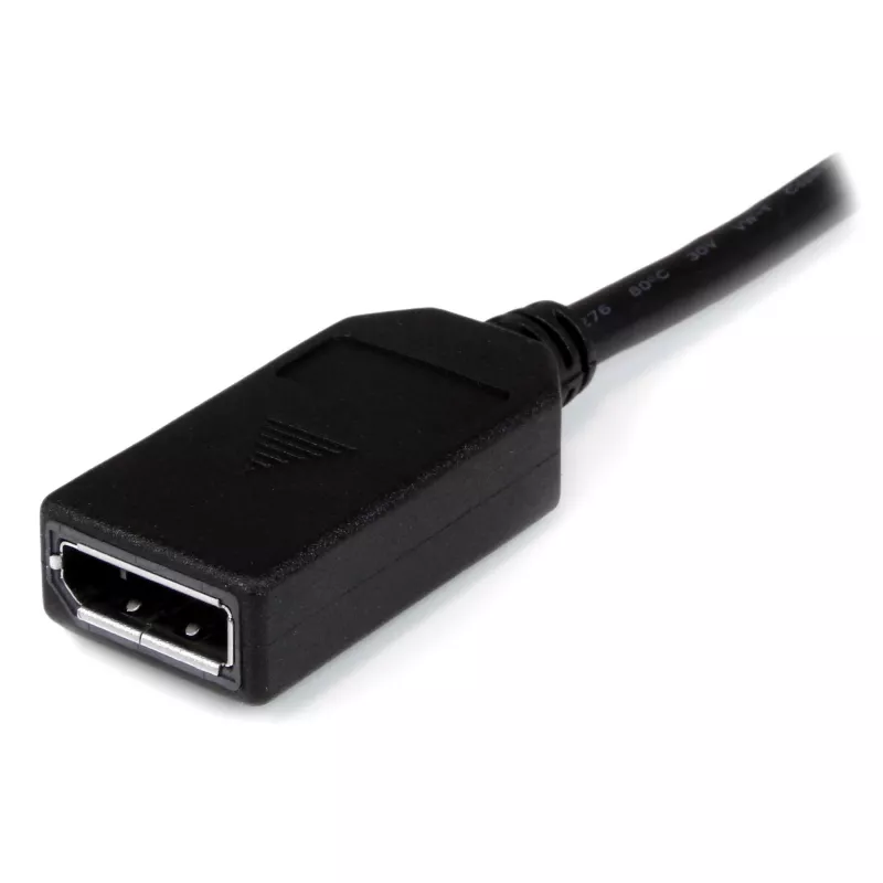 StarTech.com 8 colių (20 cm) DMS-59 į dvigubą DisplayPort adapterio laidas - 4K x 2K vaizdas - LFH DMS 59 kaiščiai (M) į 2x DisplayPort 1.2 (M) skirstytuvas Y laidas - LFH vaizdo plokštė prie dviejų DP monitorių