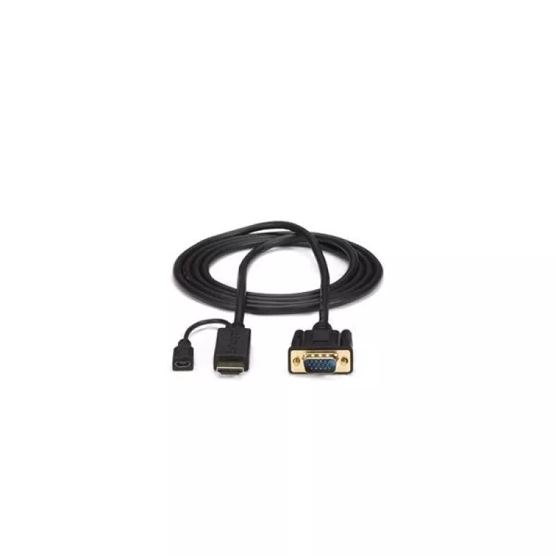 StarTech.com 3 pėdų HDMI į VGA aktyvus keitiklio kabelis - HDMI į VGA adapteris - 1920x1200 arba 1080p