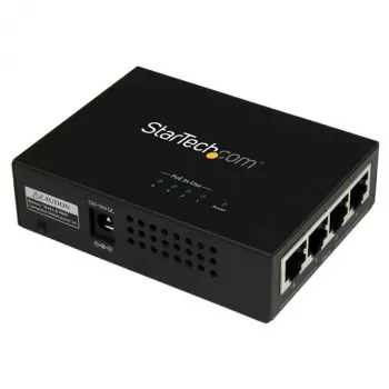 StarTech.com 4 prievadų Gigabit PoE+ injektorius - 802.3at/af