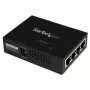 StarTech.com 4 prievadų Gigabit PoE+ injektorius - 802.3at/af