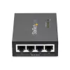 StarTech.com 4 prievadų Gigabit PoE+ injektorius - 802.3at/af