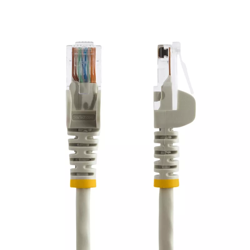 StarTech.com Cat5e jungiamasis laidas su apsaugotais RJ45 lizdais - 1 m, pilka