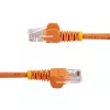 StarTech.com Cat5e jungiamasis kabelis su apsaugotais RJ45 kištukais - 1 m, oranžinis