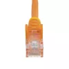StarTech.com Cat5e jungiamasis kabelis su apsaugotais RJ45 kištukais - 1 m, oranžinis