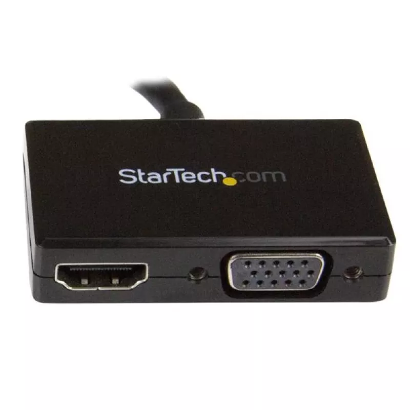 StarTech.com kelioninis A/V adapteris: 2-in-1 DisplayPort į HDMI arba VGA