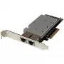 StarTech.com 2 prievadų PCI Express 10GBase-T Ethernet tinklo plokštė su Intel X540 lustu