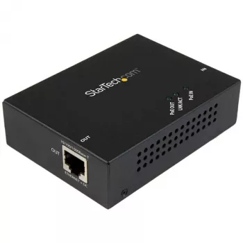 „StarTech.com“ 1 prievado Gigabit PoE+ prailgintuvas – 802.3at ir 802.3af – 100 m (330 pėdų)
