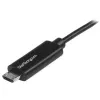 StarTech.com Micro-USB laidas su LED įkrovimo indikatoriumi – vyriškas/vyriškas – 1 m