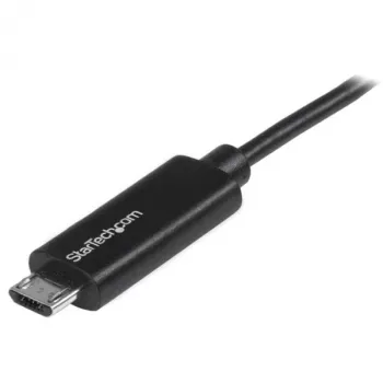 StarTech.com Micro-USB laidas su LED įkrovimo indikatoriumi – vyriškas/vyriškas – 1 m