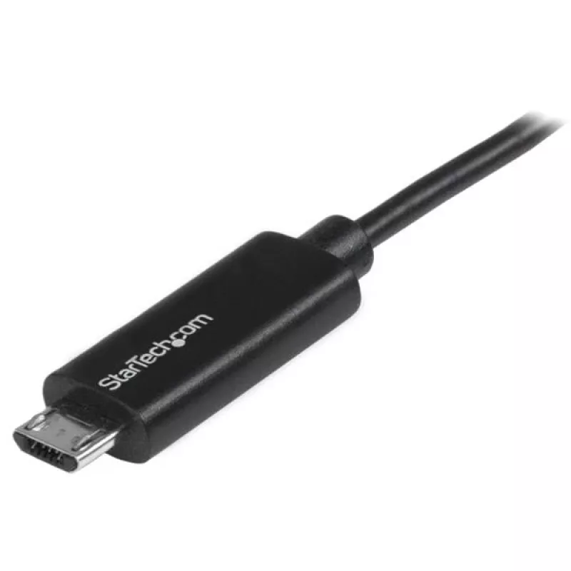 StarTech.com Micro-USB laidas su LED įkrovimo indikatoriumi – vyriškas/vyriškas – 1 m