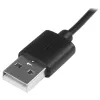 StarTech.com Micro-USB laidas su LED įkrovimo indikatoriumi – vyriškas/vyriškas – 1 m