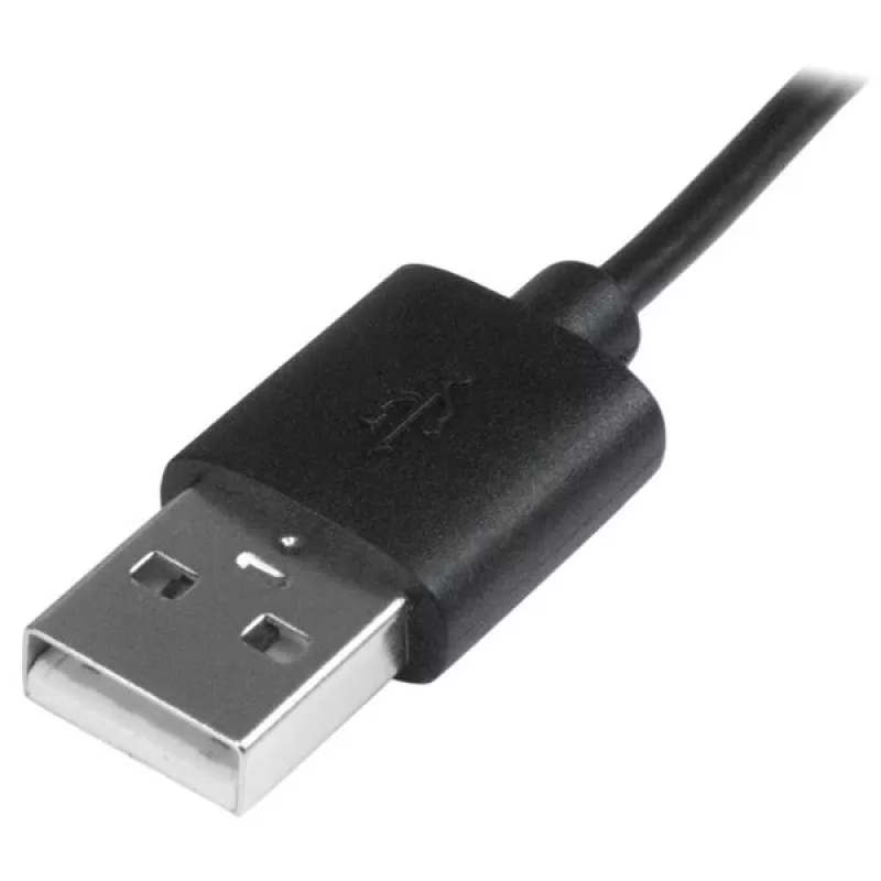 StarTech.com Micro-USB laidas su LED įkrovimo indikatoriumi – vyriškas/vyriškas – 1 m
