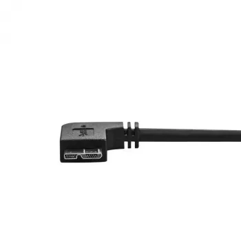 StarTech.com USB 3.0 laidas Micro USB - A tipo / Micro USB B tipo, stačiu kampu, 0,5 m
