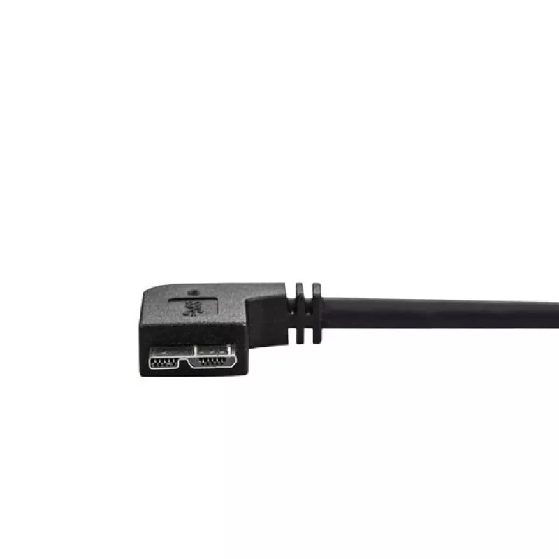 StarTech.com USB 3.0 laidas Micro USB - A tipo / Micro USB B tipo, stačiu kampu, 0,5 m