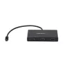 StarTech.com 3 prievadų kelių monitorių adapteris – Mini DisplayPort į HDMI MST centras – Trigubas 1080p arba Dvigubas 4K 30 Hz – Vaizdo skirstytuvas išplėstiniam darbalaukiui tik sistemoje Windows – mDP 1.2 į 3x HDMI