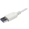 StarTech.com 7 prievadų USB 3.2 Gen 1 šakotuvas, USB-A → 7× USB-A, 5 Gbps, tvirtas aliuminio korpusas, maitinamas iš magistralės arba iš tinklo, nešiojamas