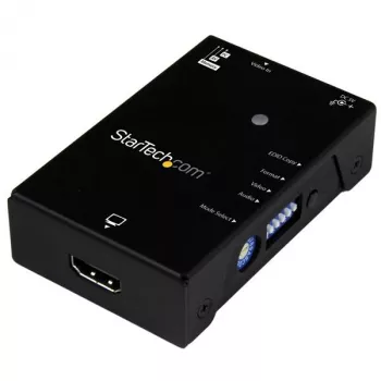 StarTech.com EDID emuliatorius HDMI ekranams - 1080p, juodas, plieninis, RoHS, CE, FCC, 1920 x 1080 pikseliai, 720p, 1080p, HDMI