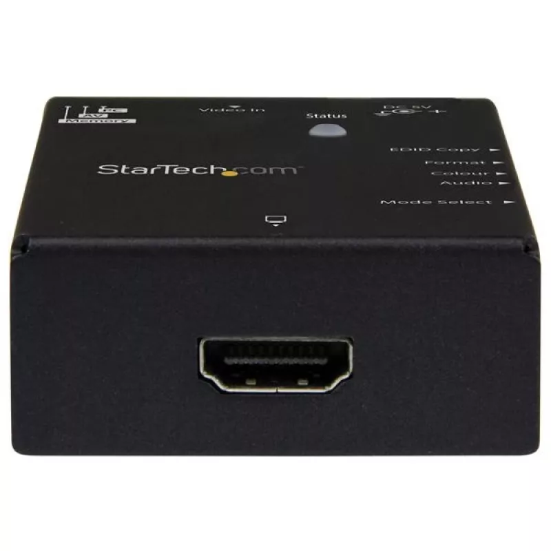 StarTech.com EDID emuliatorius HDMI ekranams - 1080p, juodas, plieninis, RoHS, CE, FCC, 1920 x 1080 pikseliai, 720p, 1080p, HDMI