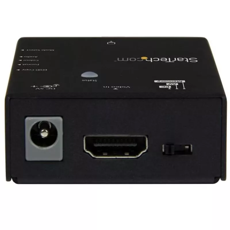 StarTech.com EDID emuliatorius HDMI ekranams - 1080p, juodas, plieninis, RoHS, CE, FCC, 1920 x 1080 pikseliai, 720p, 1080p, HDMI