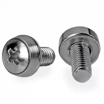 StarTech.com M6 x 12mm tvirtinimo varžtai – 100 vnt. pakuotė