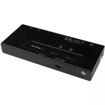 StarTech.com 2x2 HDMI matricos jungiklis – 4K su greitu perjungimu ir automatiniu aptikimu