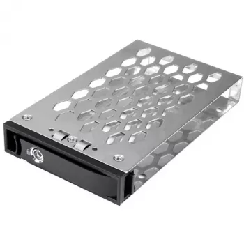 StarTech.com 2,5 colio karšto keitimo kietojo disko dėklas, juodas, sidabrinis, 70 mm