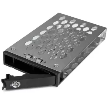 StarTech.com 2,5 colio karšto keitimo kietojo disko dėklas, juodas, sidabrinis, 70 mm