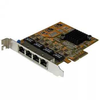 StarTech.com 4 prievadų PCIe Gigabit tinklo adapterio plokštė, vidinė, laidinė, PCI Express, Ethernet, 2000 Mbit/s