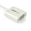 StarTech.com USB-C į VGA adapteris - Baltas, 3.2 Gen 1 (3.1 Gen 1), USB Type-C, VGA (D-Sub) išėjimas, 1920 x 1200 pikselių