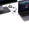 StarTech.com USB-C į VGA adapteris - Baltas, 3.2 Gen 1 (3.1 Gen 1), USB Type-C, VGA (D-Sub) išėjimas, 1920 x 1200 pikselių