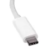 StarTech.com USB-C į DisplayPort adapteris – 4K 60Hz/8K 30Hz – USB Type-C į DP 1.4 HBR2 adapteris – kompaktiškas USB-C (DP Alt Mode) monitoriaus vaizdo keitiklis – suderinamas su Thunderbolt 3 – baltas