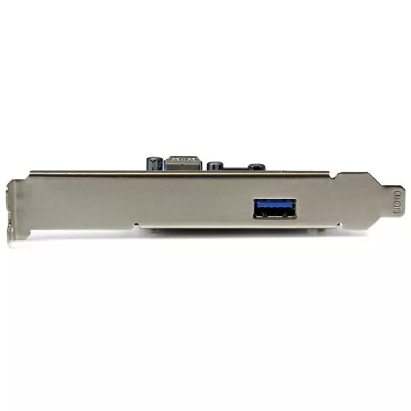 StarTech.com 2 prievadų USB 3.1 (10Gbps) kortelė – USB-A, 1x išorinis, 1x vidinis – PCIe