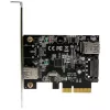 StarTech.com 2 prievadų USB 3.1 (10Gbps) kortelė – USB-A, 1x išorinis, 1x vidinis – PCIe
