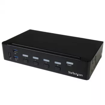 StarTech.com 4 prievadų DisplayPort KVM jungiklis su USB 3.0 – 4K 30Hz