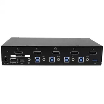 StarTech.com 4 prievadų DisplayPort KVM jungiklis su USB 3.0 – 4K 30Hz