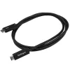 StarTech.com 1 m Thunderbolt 3 laidas su 100W galios tiekimu - 40Gbps