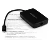 StarTech.com Thunderbolt 3 į Thunderbolt 2 adapteris - TB3 nešiojamas kompiuteris prie TB2 ekranų ir įrenginių - Thunderbolt 2 20Gbps arba Thunderbolt 1 10Gbps keitiklis - Thunderbolt 3 sertifikuotas - Windows/Mac