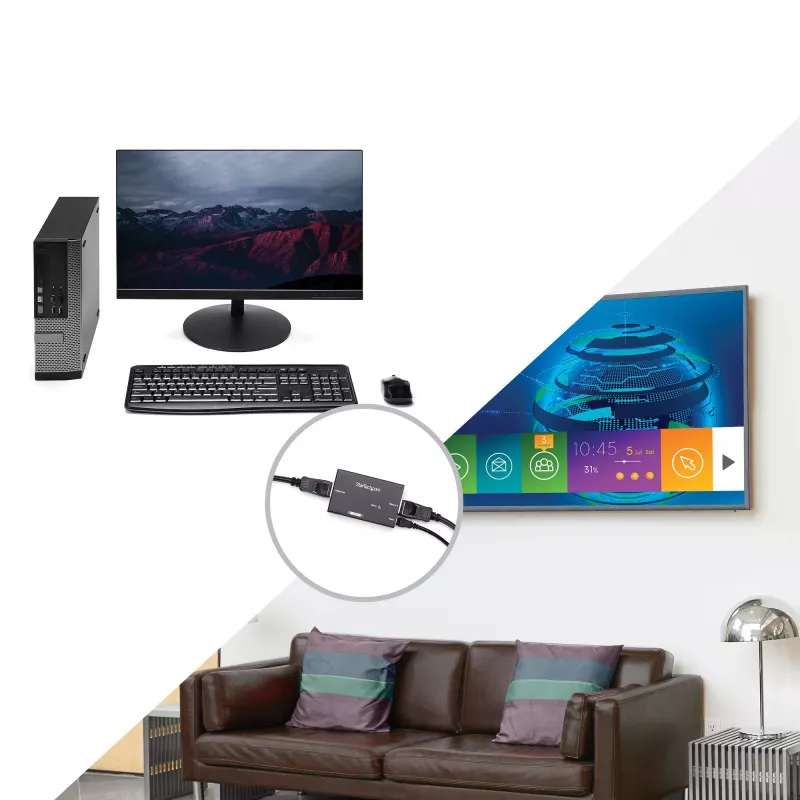 StarTech.com DisplayPort Signal Booster - DP stiprintuvas - 4K 60Hz