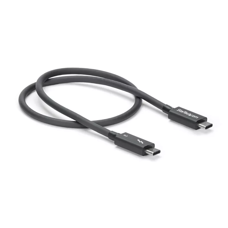 StarTech.com 0,5 m Thunderbolt 3 (40 Gbps) USB-C laidas – suderinamas su Thunderbolt, USB ir DisplayPort