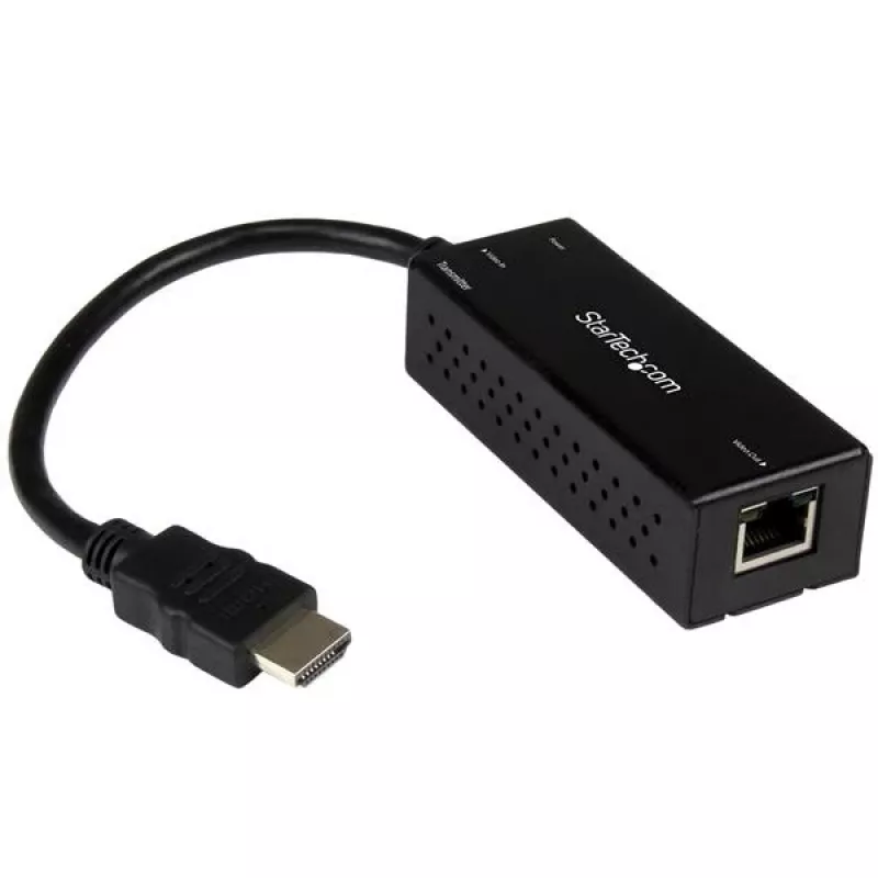 „StarTech.com“ 4K HDMI prailgintuvas su kompaktišku siųstuvu – HDBaseT – UHD 4K