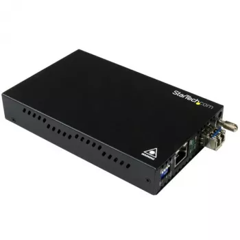 StarTech.com Gigabit Ethernet varinių į šviesolaidį keitiklis - SM LC - 20 km